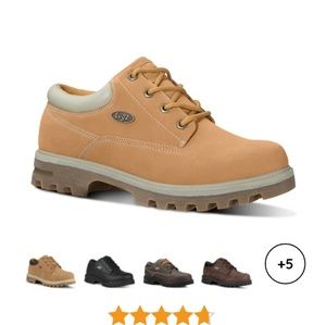 Tan Color Men's Oxford Boots 6 1/2